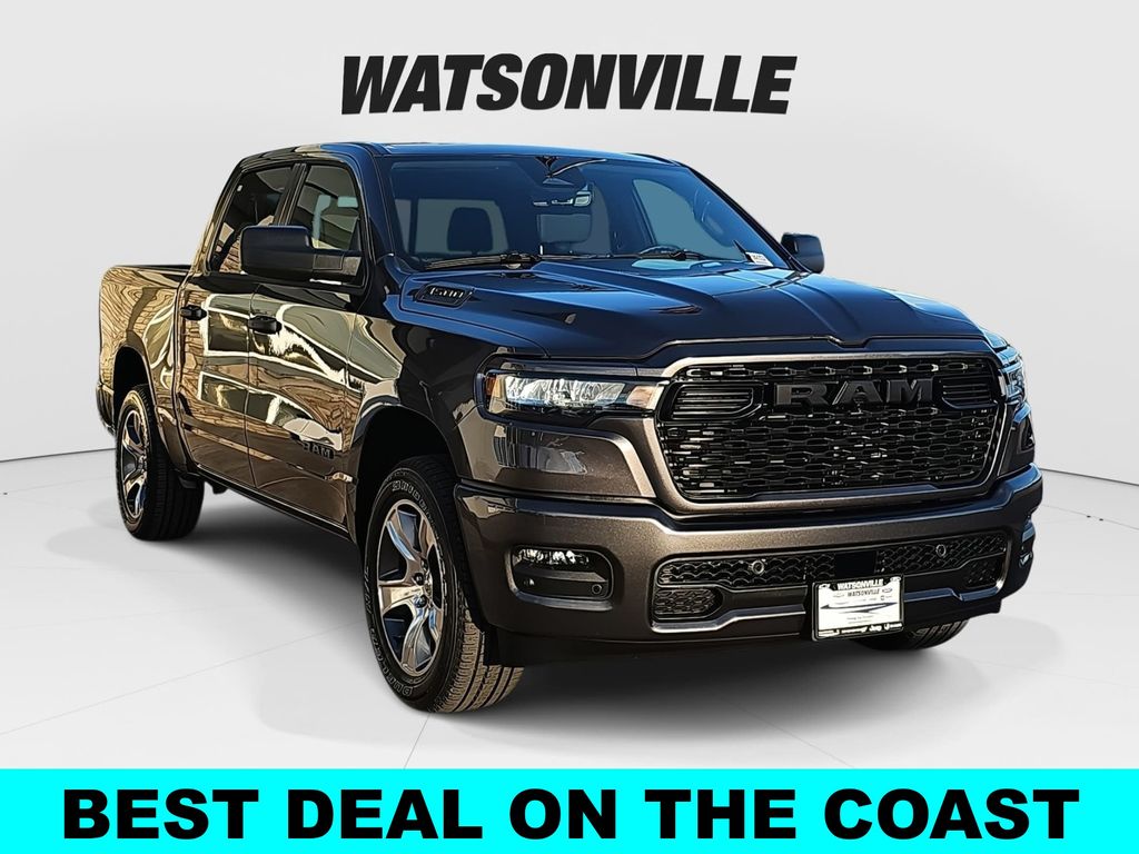 Gray (Granite Crystal Metallic Clearcoat) 2026 RAM 1500 Express Crew Cab 4WD Pickup Truck Four-Wheel Drive 8-Speed Automatic