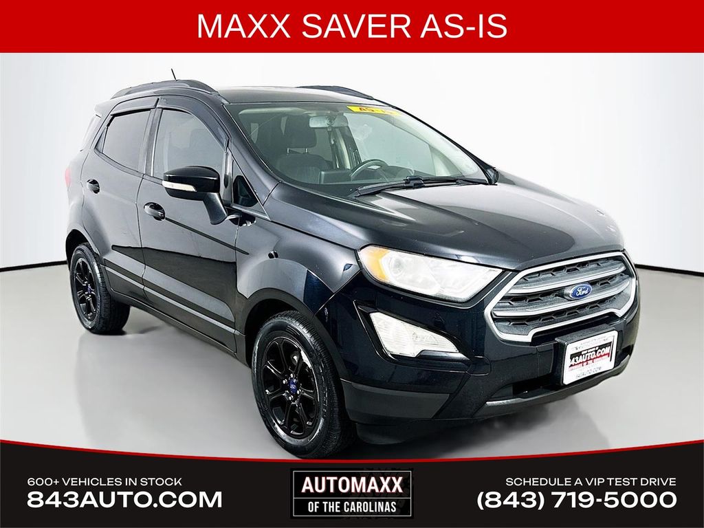 Shadow Black 2018 Ford EcoSport SUV / Crossover Front-Wheel Drive 6-Speed Automatic