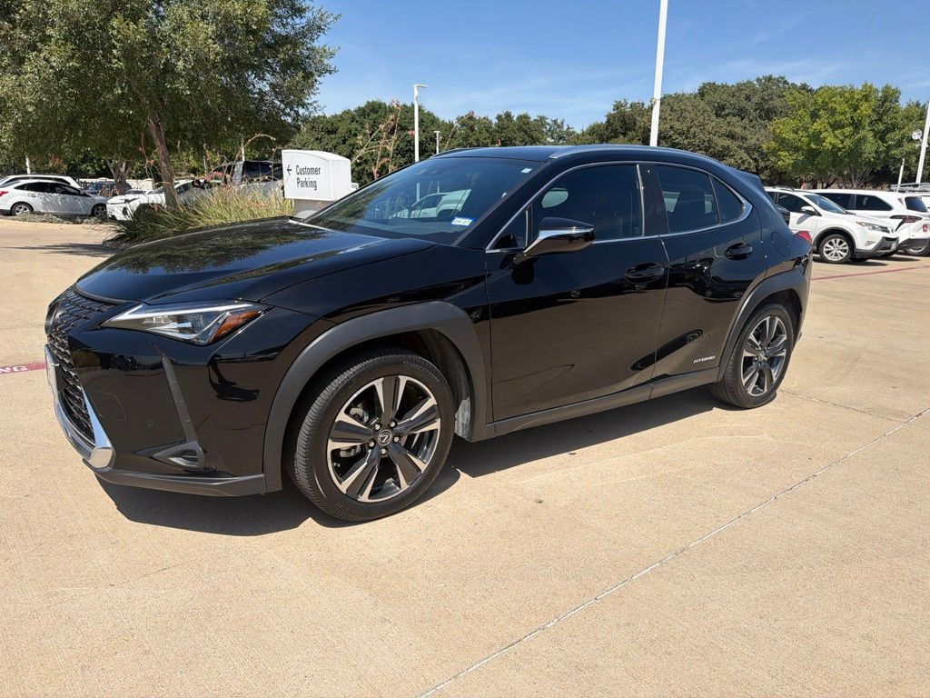 Black (Obsidian) 2021 Lexus UX Hybrid SUV / Crossover All-Wheel Drive Continuously Variable Transmission