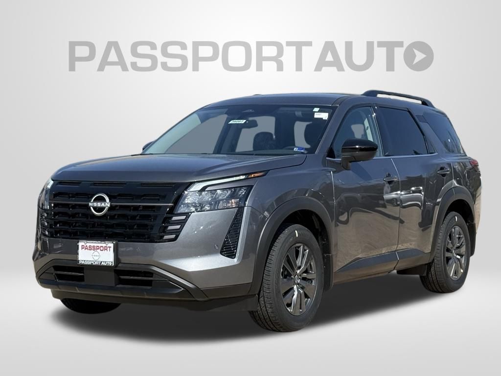 Gray (Gun Metallic) 2026 Nissan Pathfinder SV 4WD SUV / Crossover All-Wheel Drive Automatic