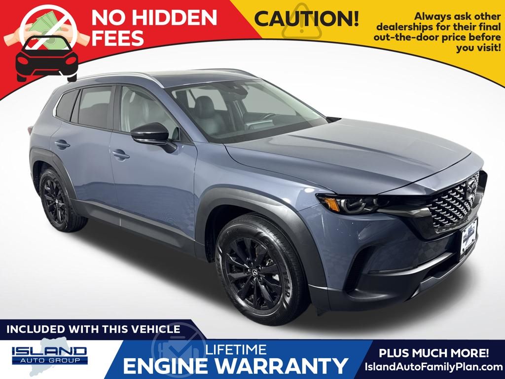 Polymetal Gray Metallic 2024 Mazda CX-50 2.5 S Premium AWD SUV / Crossover All-Wheel Drive 6-Speed Automatic