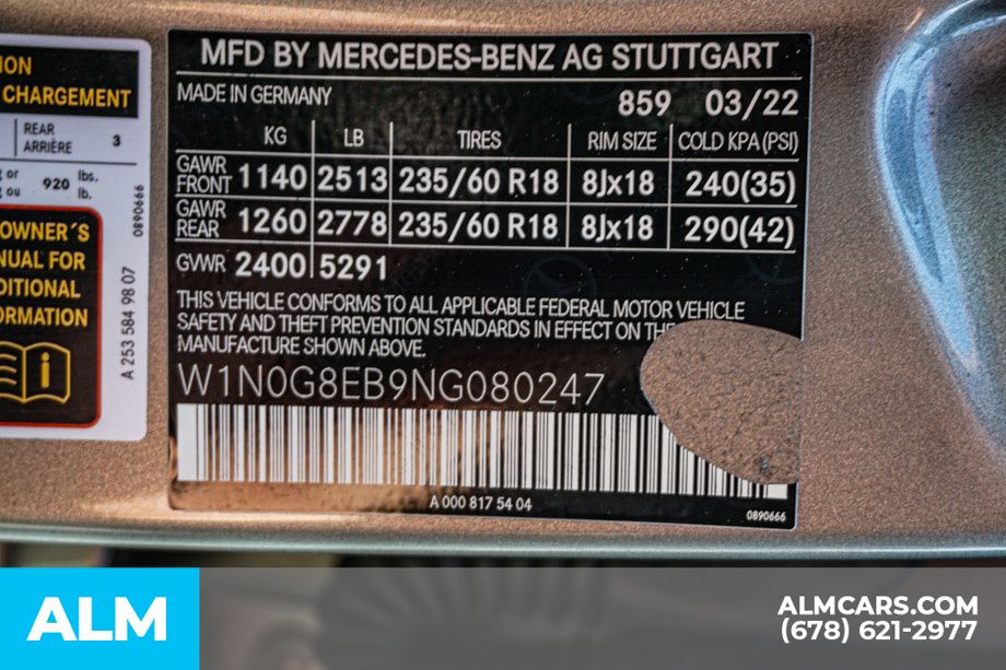 Used 2022 Silver Mercedes-Benz GLC 300 image 61