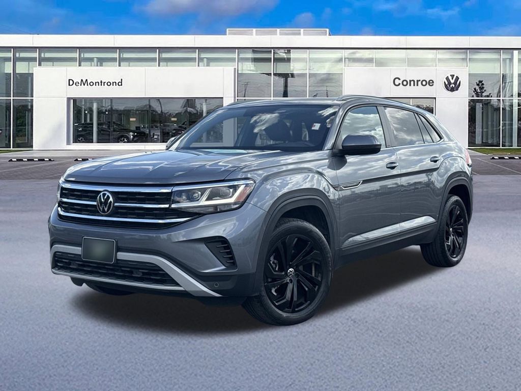 2022 Volkswagen Atlas Cross Sport 3.6L V6 SE w/Technology Gray at DeMontrond Auto Country