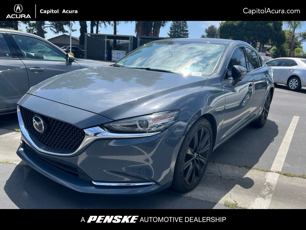 Polymetal Gray 2021 Mazda MAZDA6 Carbon Edition FWD Sedan Front-Wheel Drive 6-Speed Automatic