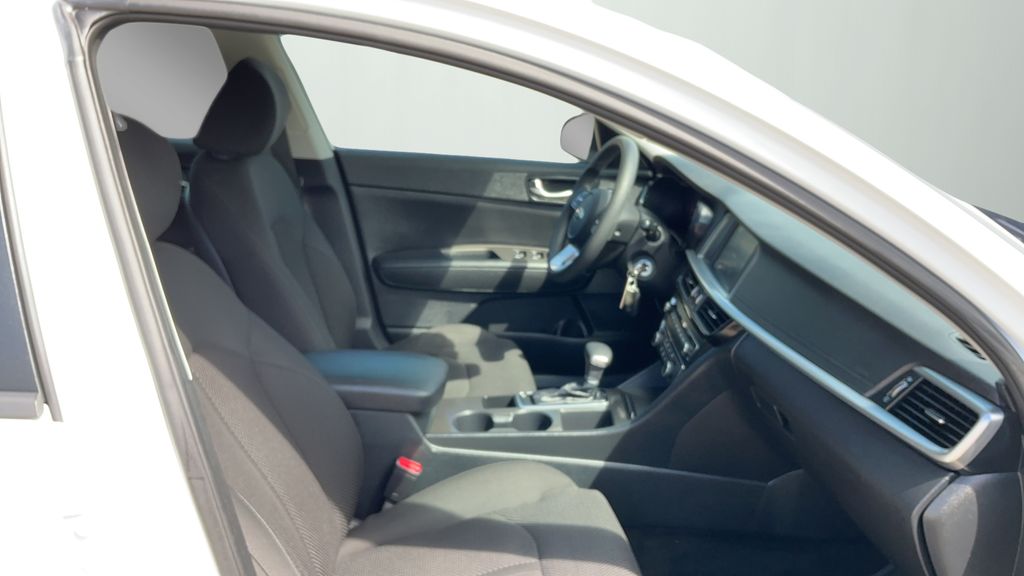 2020 Kia Optima LX White at Joe Myers Mazda Kia