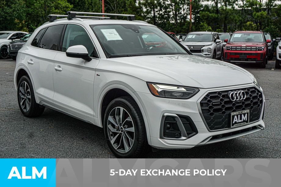 Used 2024 White Audi 45 S line Premium image 3