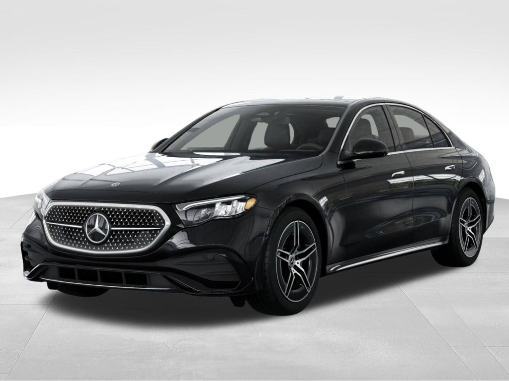 Black 2026 Mercedes-Benz E-Class Sedan All-Wheel Drive 9-Speed Automatic