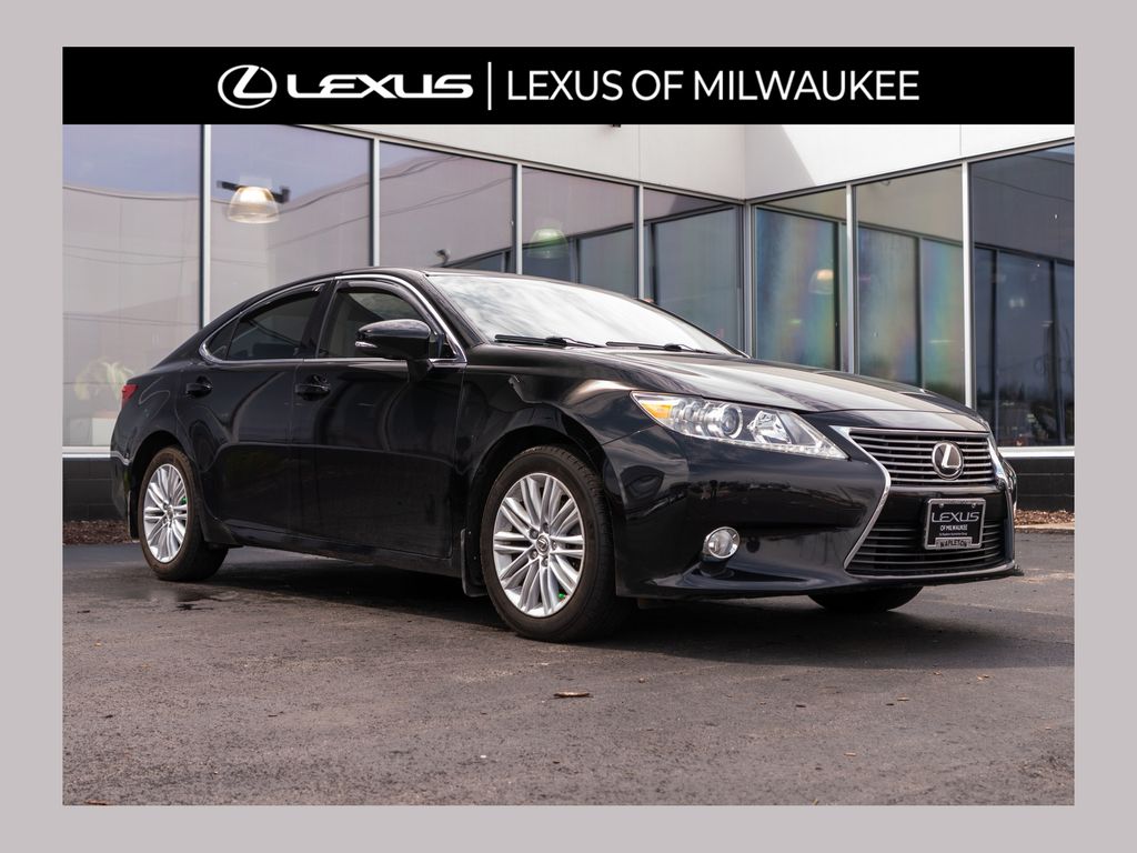 Black (Obsidian) 2013 Lexus ES 350 FWD Sedan Front-Wheel Drive 6-Speed Automatic