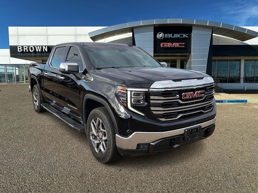 2023 GMC Sierra 1500 SLT Black at Brown Buick GMC