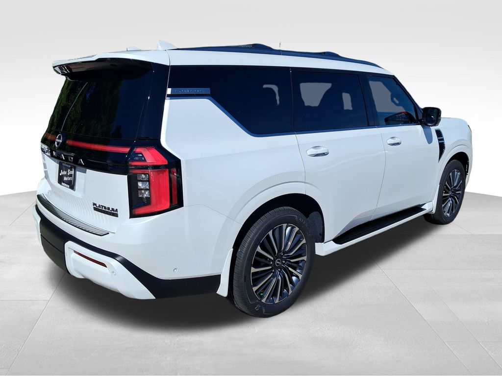 2026 Nissan Armada Platinum Reserve White at Spitzer Acura