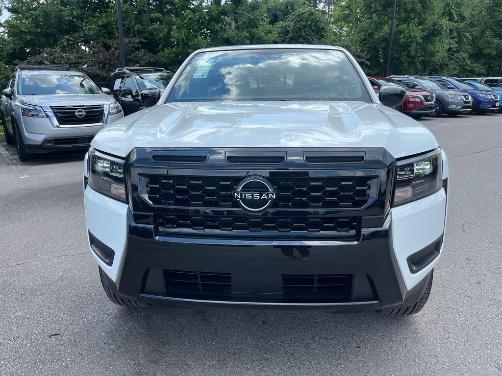 2026 Glacier White Nissan Frontier SV RWD Truck