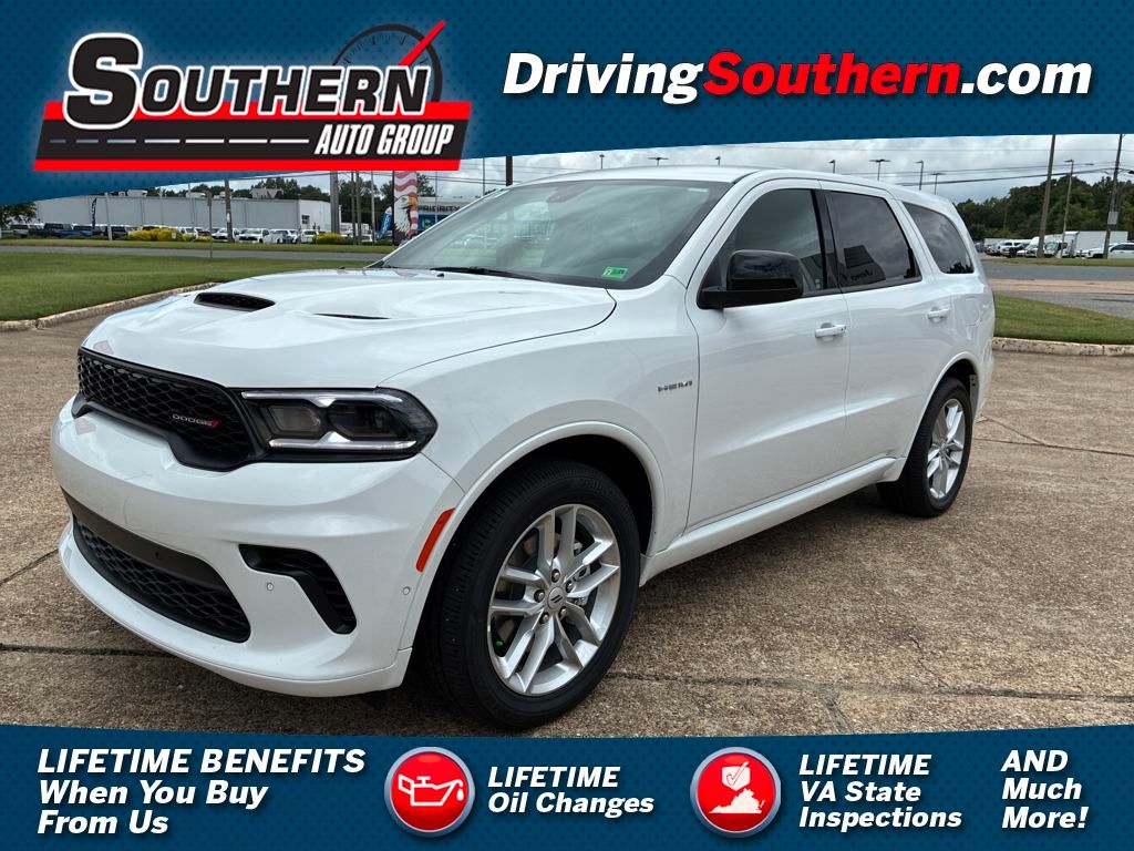 White Knuckle Clearcoat 2025 Dodge Durango R/T AWD SUV / Crossover All-Wheel Drive 8-Speed Automatic