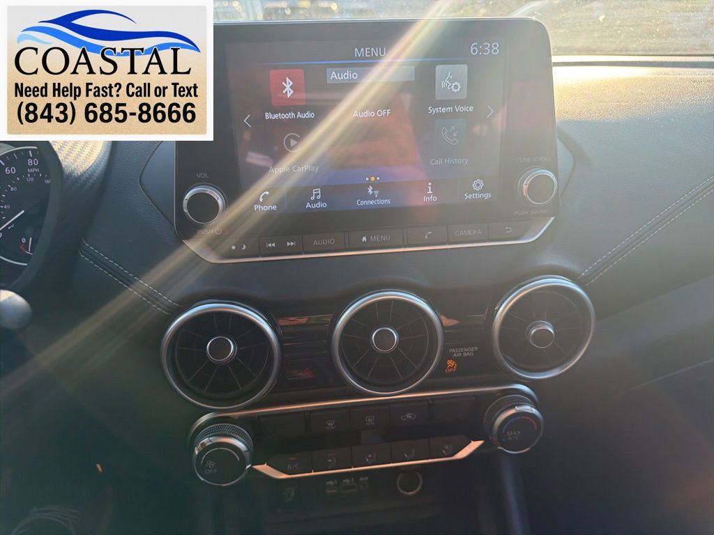 2024 Nissan Sentra SV White at Stokes Mazda