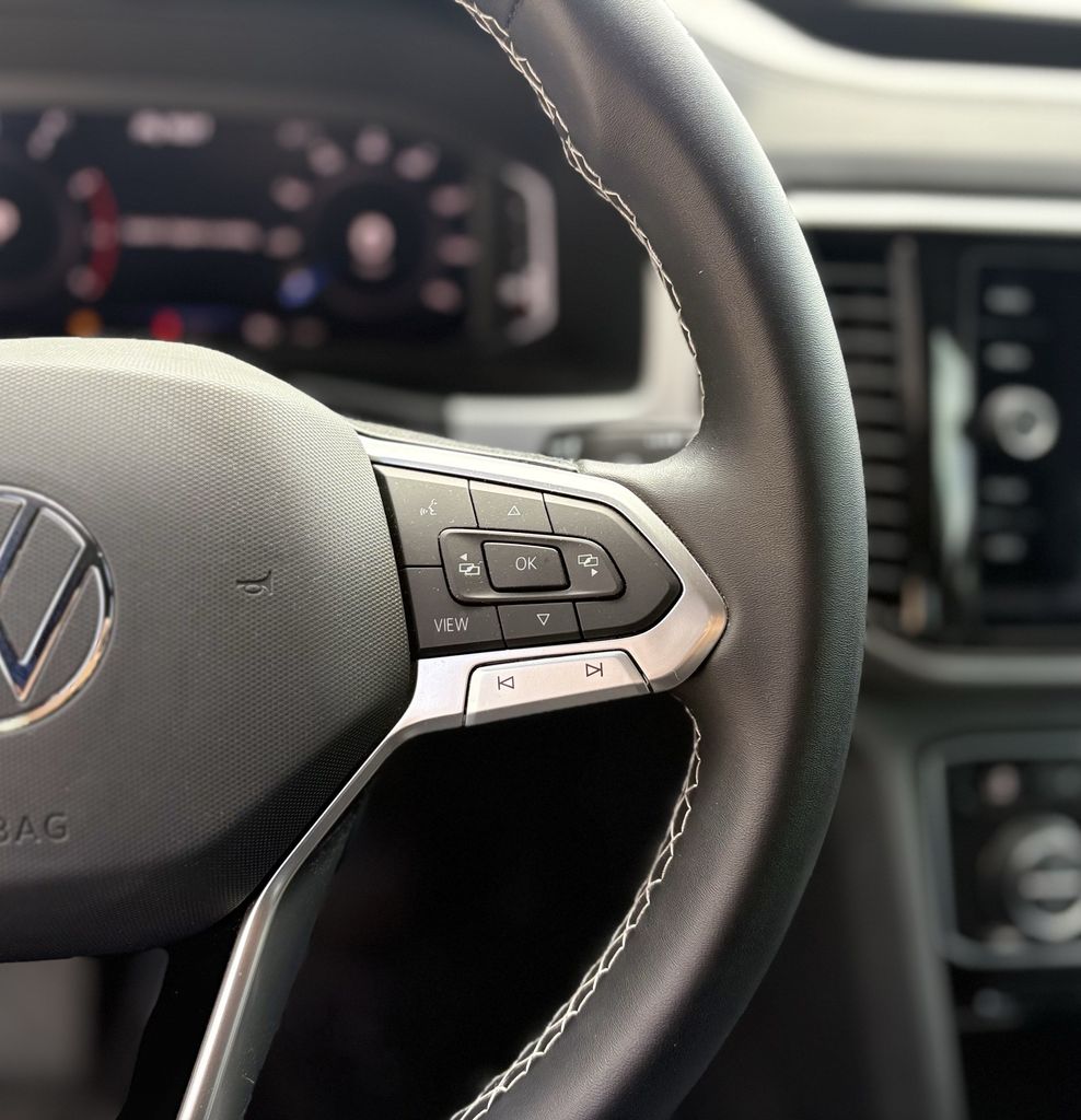 2023 Volkswagen Atlas Cross Sport 2.0T SE w/Technology White at Bayway Cadillac of The Woodlands