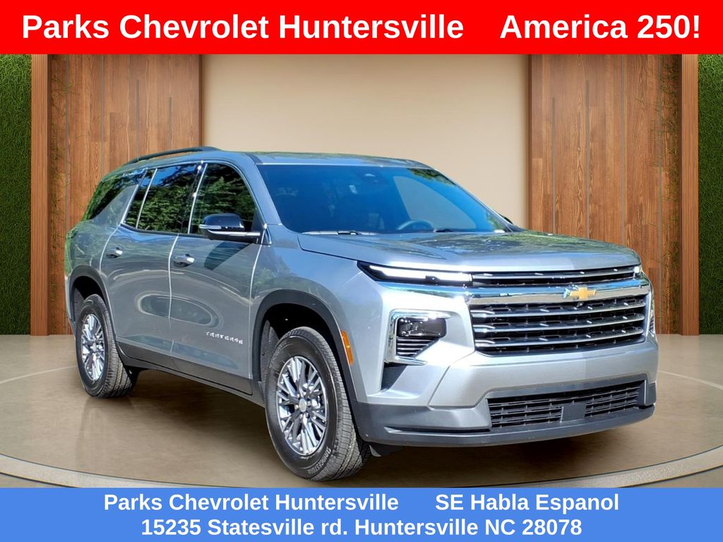 Sterling Gray Metallic 2026 Chevrolet Traverse SUV / Crossover Front-Wheel Drive 8-Speed Automatic