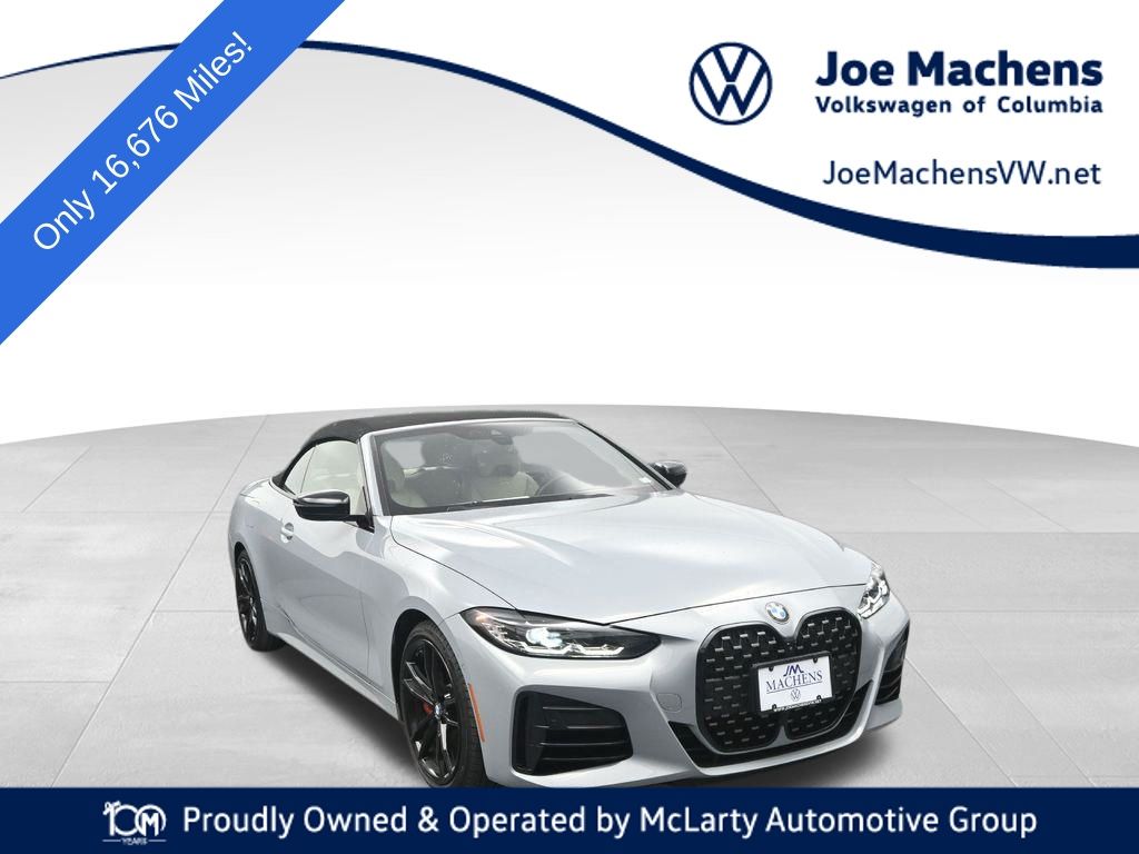 Brooklyn Gray Metallic 2022 BMW 4 Series M440i Convertible xDrive Convertible All-Wheel Drive 8-Speed Automatic