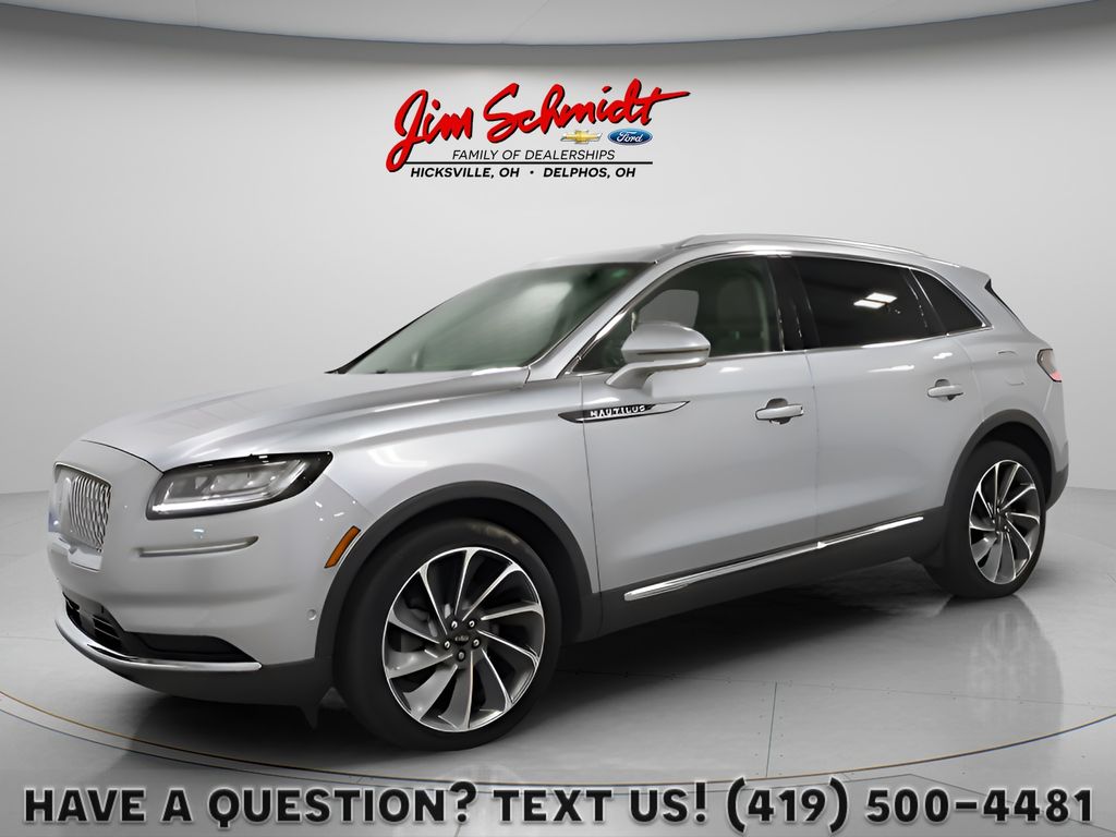 Silver Radiance Metallic Clearcoat 2023 Lincoln Nautilus SUV / Crossover All-Wheel Drive 8-Speed Automatic