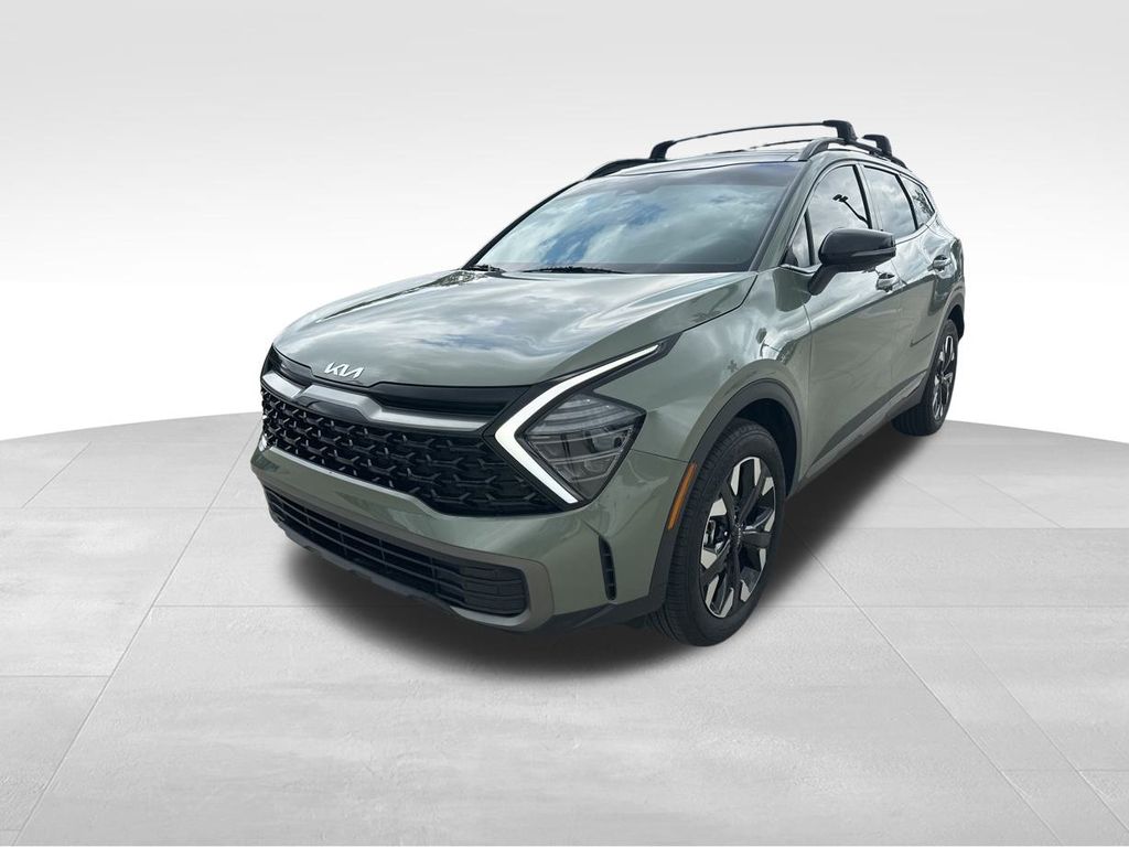 2024 Jungle Green Kia Sportage X-Line AWD SUV