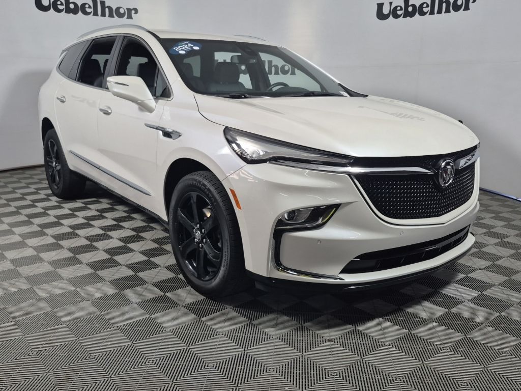 White Frost Tricoat 2024 Buick Enclave SUV / Crossover Four-Wheel Drive 9-Speed Automatic