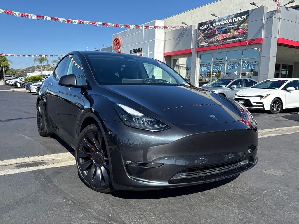 Used 2024 Tesla Model Y Performance with VIN 7SAYGDEF9RF205353 for sale in Glendora, CA