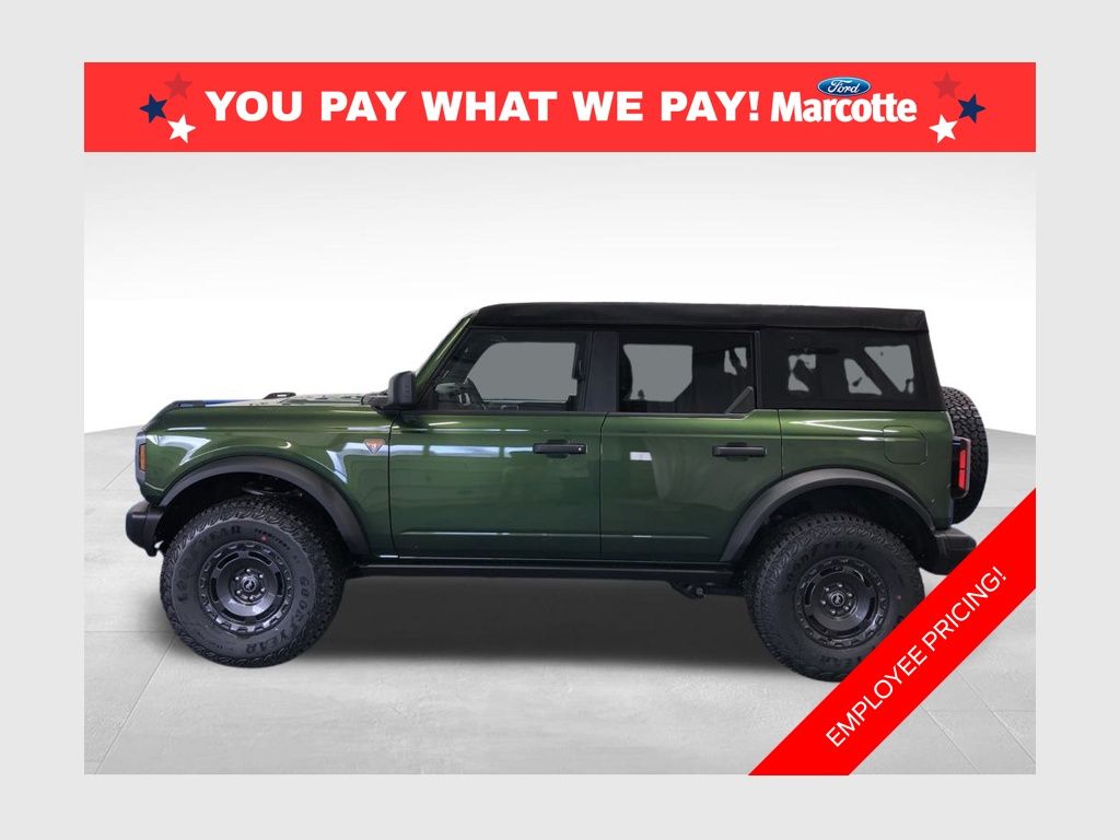 Eruption Green Metallic 2025 Ford Bronco Badlands 4-Door 4WD SUV / Crossover Four-Wheel Drive Automatic
