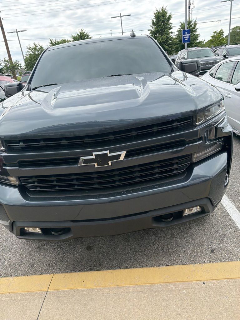 Shadow Gray Metallic 2020 Chevrolet Silverado 1500 RST Crew Cab 4WD Pickup Truck Four-Wheel Drive 8-Speed Automatic