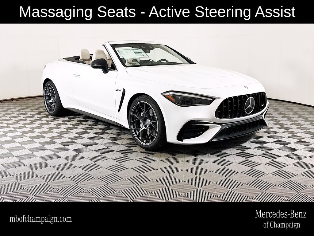 MANUFAKTUR Moonlight White Metallic 2026 Mercedes-Benz CLE AMG CLE 53 4MATIC Coupe All-Wheel Drive 9-Speed Automatic