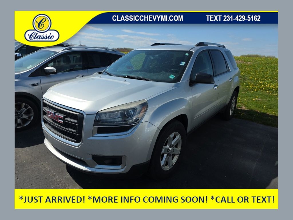 Quicksilver Metallic 2015 GMC Acadia SLE-2 AWD SUV / Crossover All-Wheel Drive 6-Speed Automatic