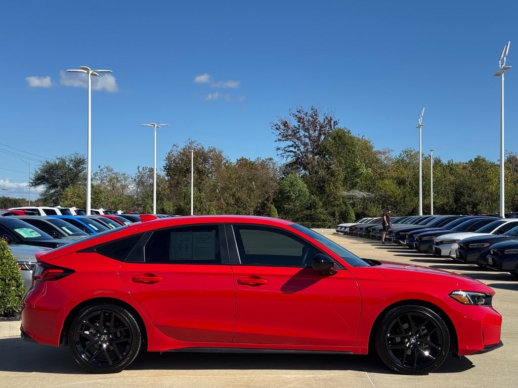 2025 Honda Civic Sport Red at Community Honda
