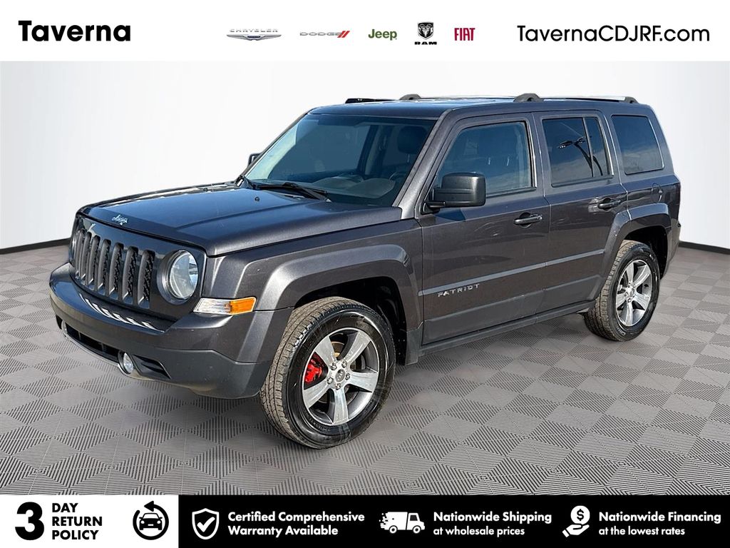 Gray (Granite Crystal Metallic Clearcoat) 2016 Jeep Patriot High Altitude Edition 4WD SUV / Crossover Four-Wheel Drive 6-Speed Automatic