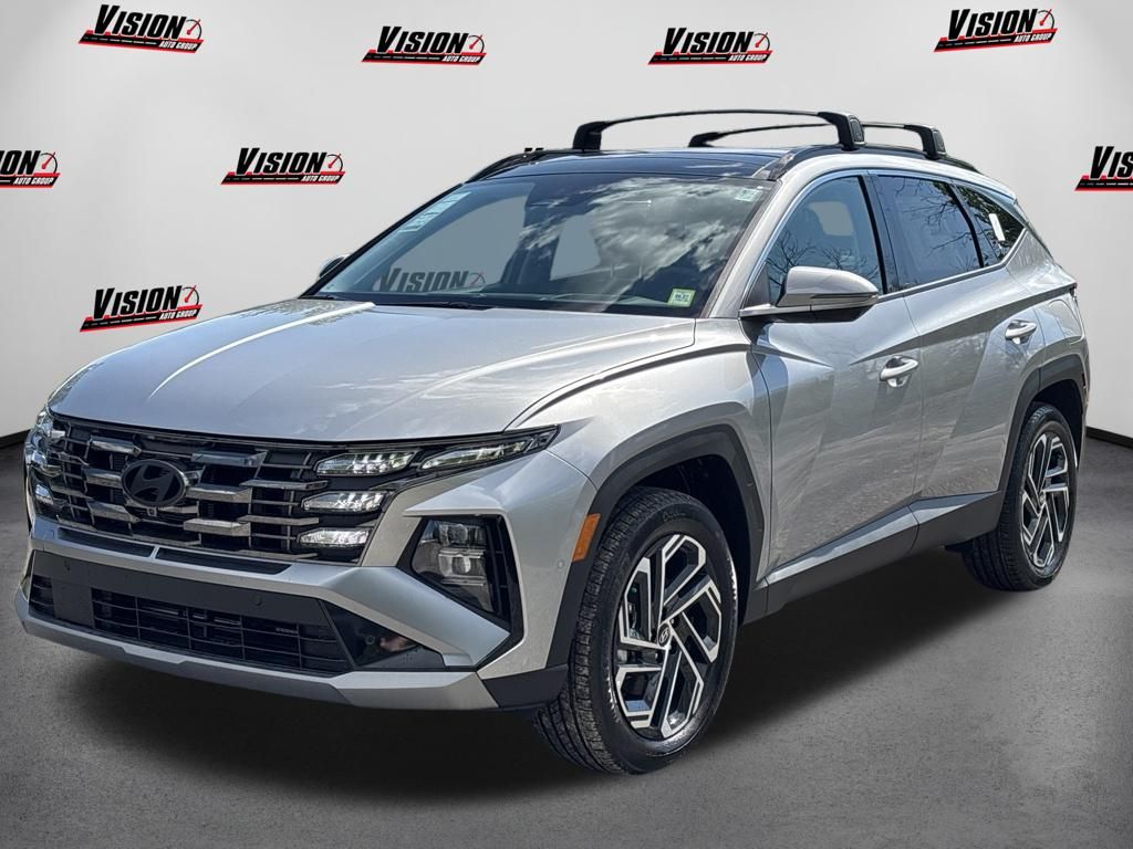 Shimmering Silver 2026 Hyundai Tucson Hybrid Plug-In SUV / Crossover All-Wheel Drive 6-Speed Automatic