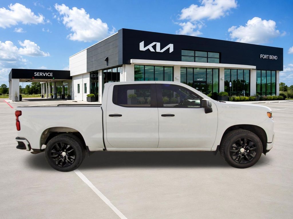 2022 Chevrolet Silverado 1500 LTD Custom White at DeMontrond Gulf Freeway