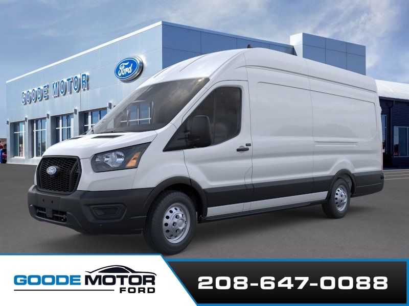 Oxford White 2026 Ford Transit Cargo Van All-Wheel Drive