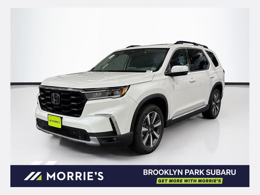 Platinum White Pearl 2025 Honda Pilot SUV / Crossover All-Wheel Drive Automatic