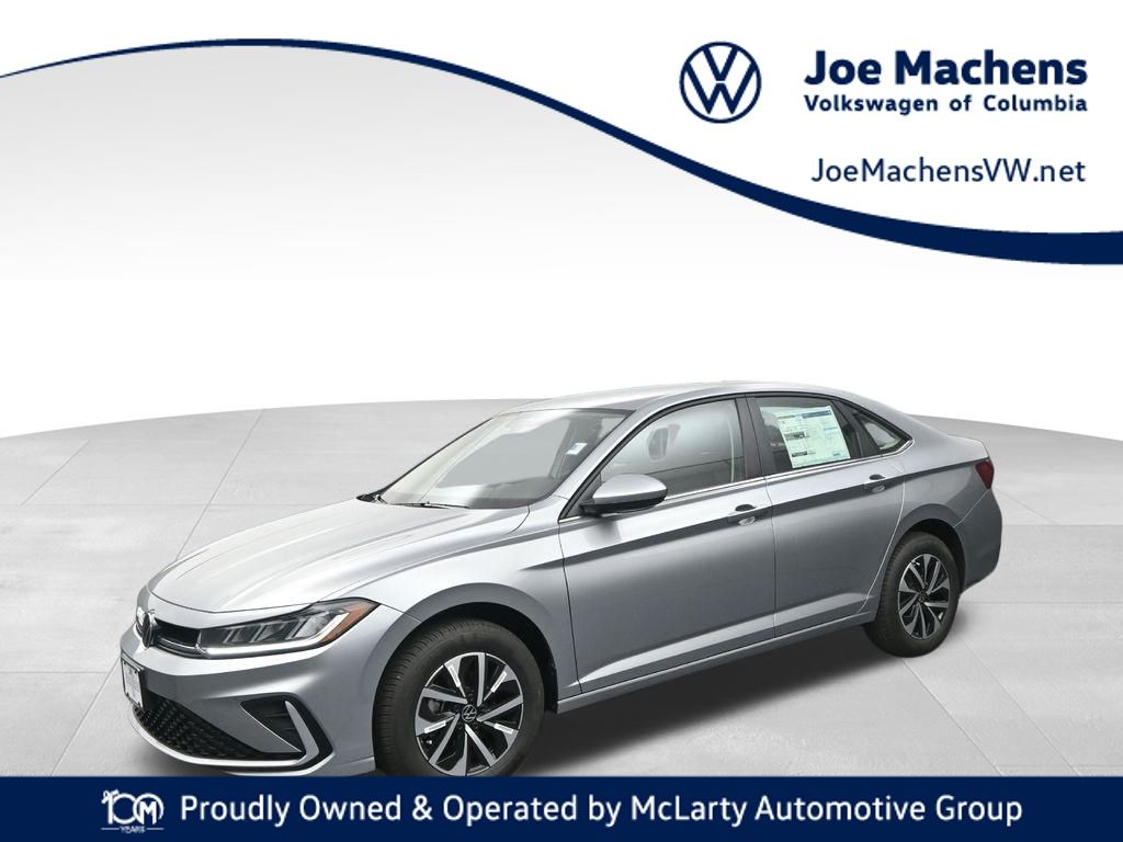 Pyrite Silver Metallic 2026 Volkswagen Jetta Sedan Front-Wheel Drive 8-Speed Automatic