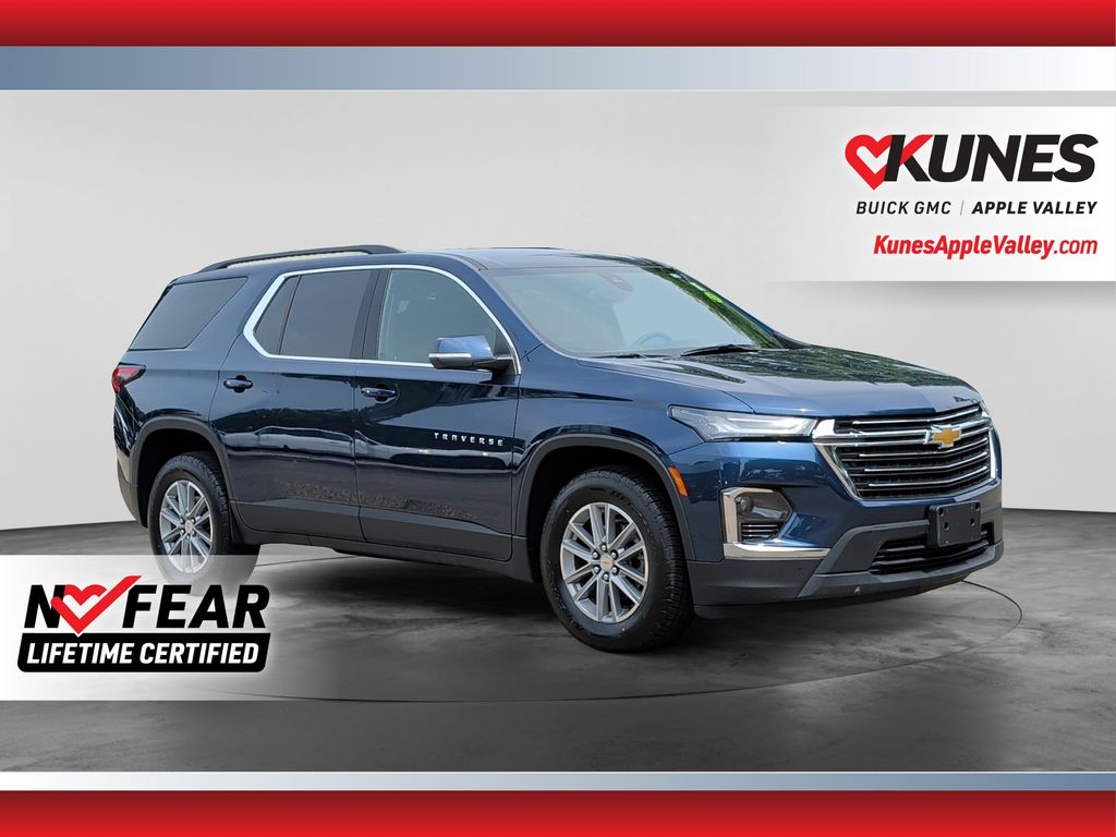 Northsky Blue Metallic 2023 Chevrolet Traverse SUV / Crossover Four-Wheel Drive 9-Speed Automatic