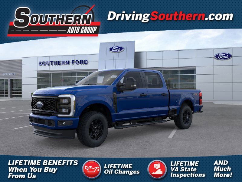 Blue Metallic 2026 Ford F-250 Super Duty Pickup Truck Four-Wheel Drive Automatic