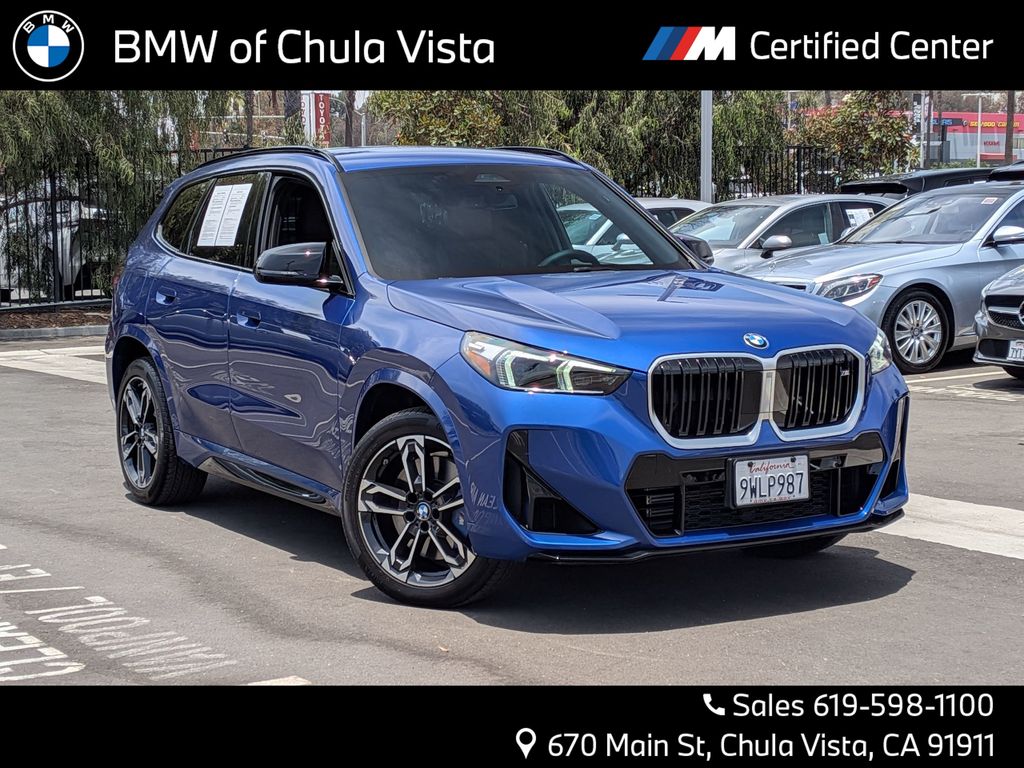 Blue Metallic 2025 BMW X1 M35i AWD SUV / Crossover All-Wheel Drive 7-Speed Automatic