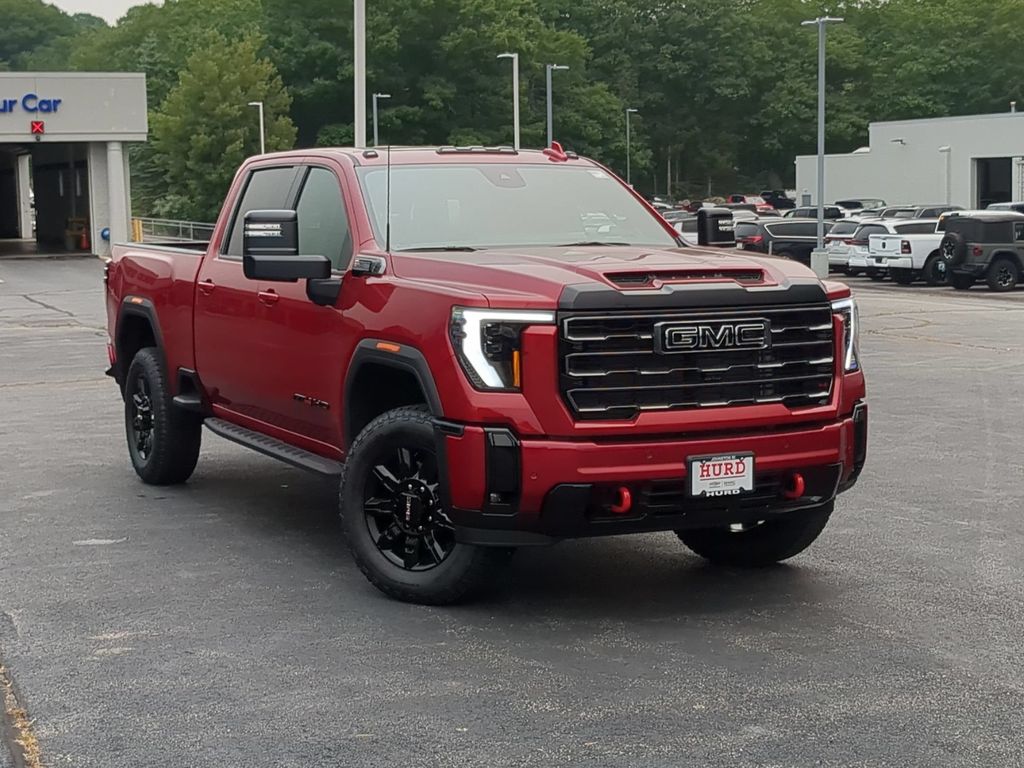 Volcanic Red Tintcoat 2026 GMC Sierra 2500HD Pickup Truck Four-Wheel Drive Automatic