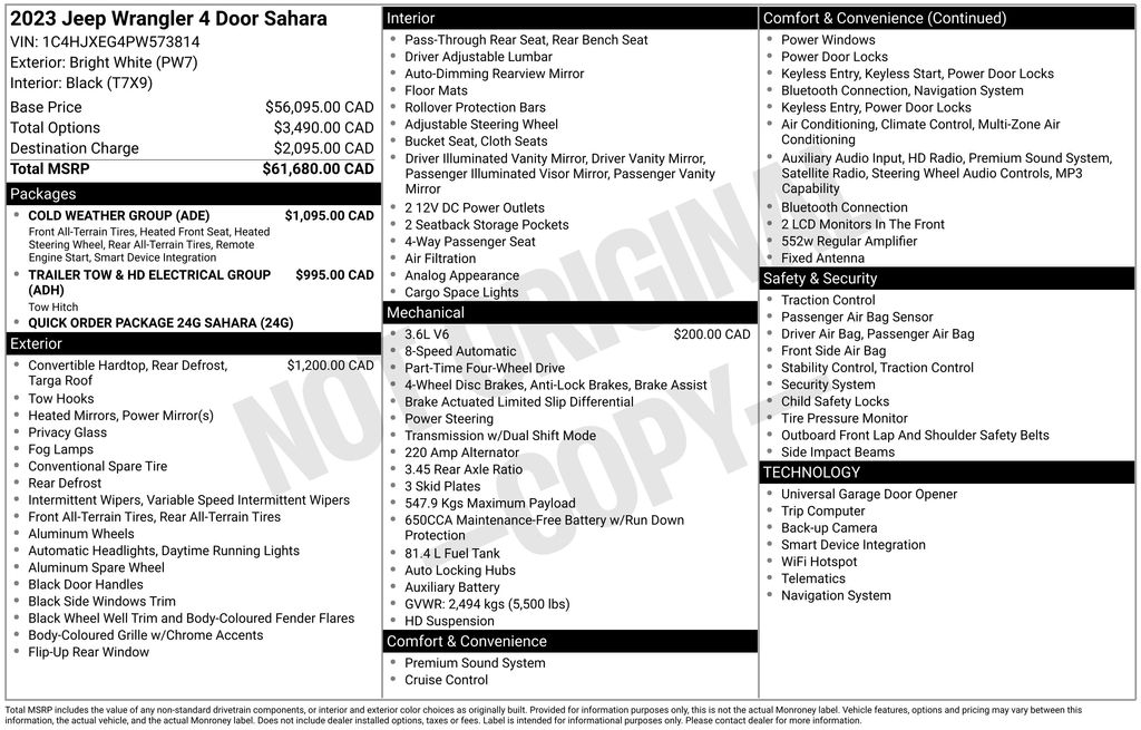 Used 2023 Jeep Wrangler SUV