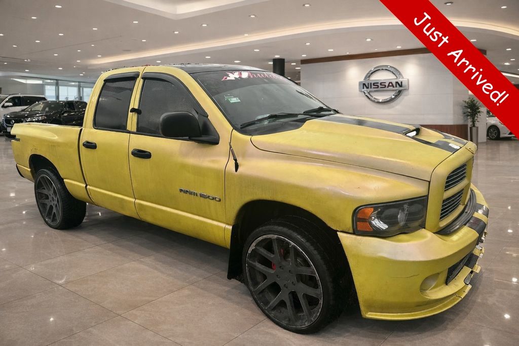 2003 Dodge RAM 1500 ST Quad Cab 4WD Pickup Truck Four-Wheel Drive 5-Speed Automatic