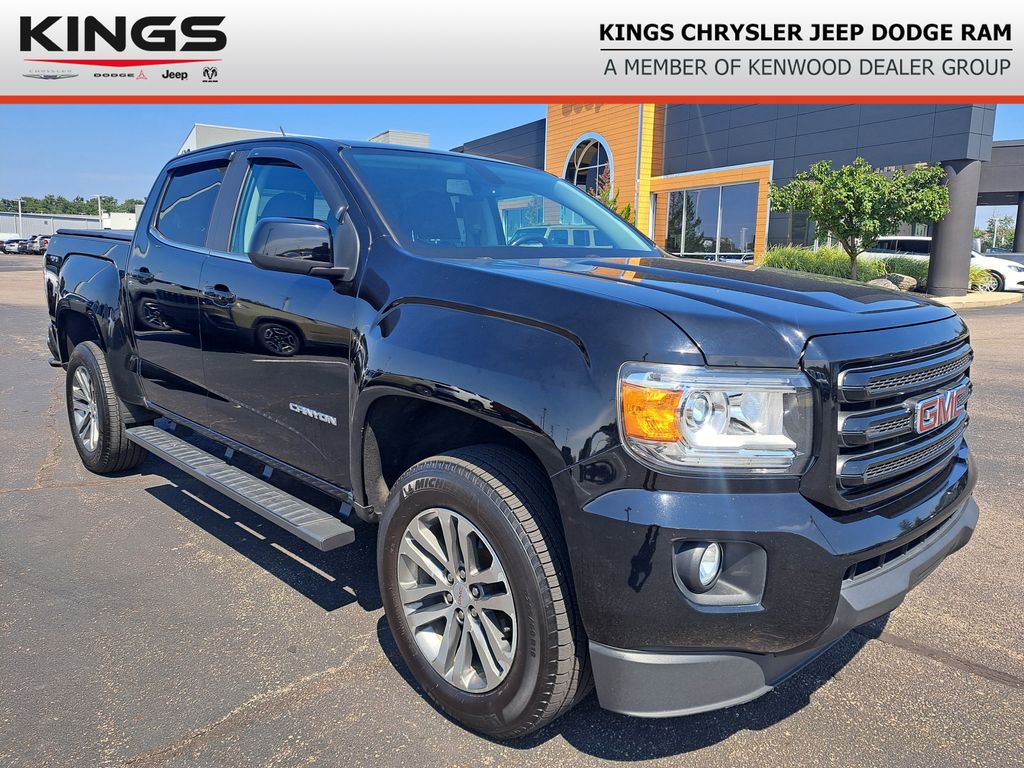 Onyx Black 2016 GMC Canyon Pickup Truck Four-Wheel Drive 6-Speed Automatic