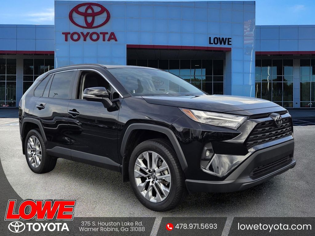 Midnight Black Metallic 2025 Toyota RAV4 XLE Premium FWD SUV / Crossover Front-Wheel Drive 8-Speed Automatic
