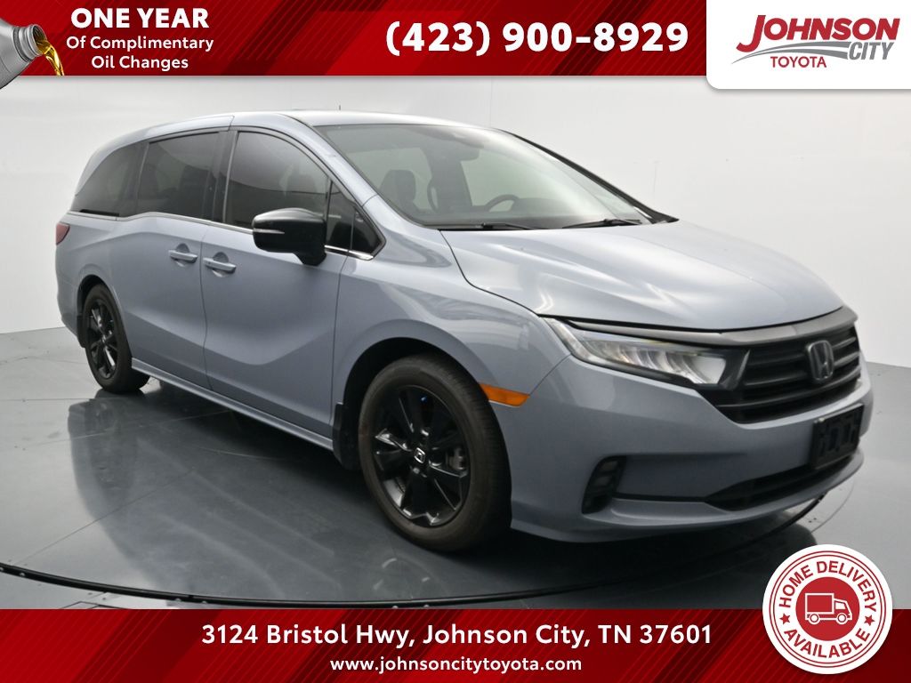 Sonic Gray Pearl 2024 Honda Odyssey Minivan Front-Wheel Drive Automatic