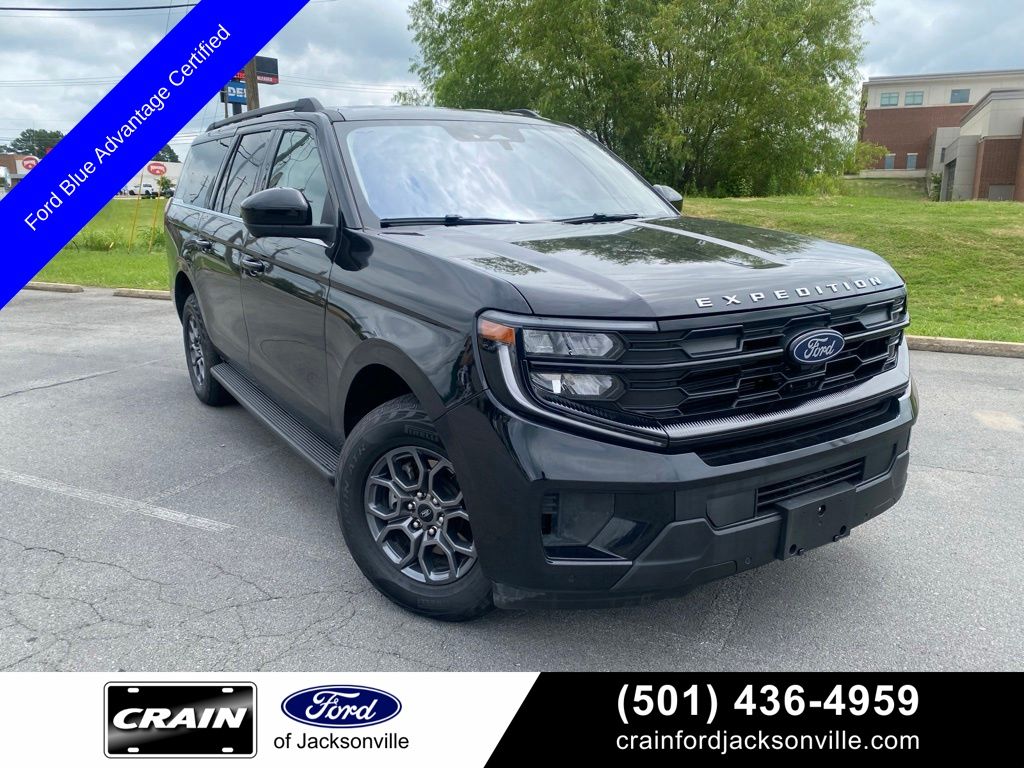 Agate Black Metallic 2025 Ford Expedition SUV / Crossover Four-Wheel Drive Automatic