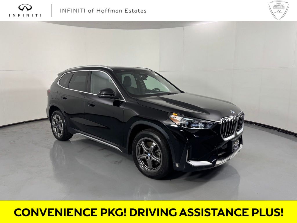 Jet Black 2025 BMW X1 SUV / Crossover All-Wheel Drive 7-Speed Automatic