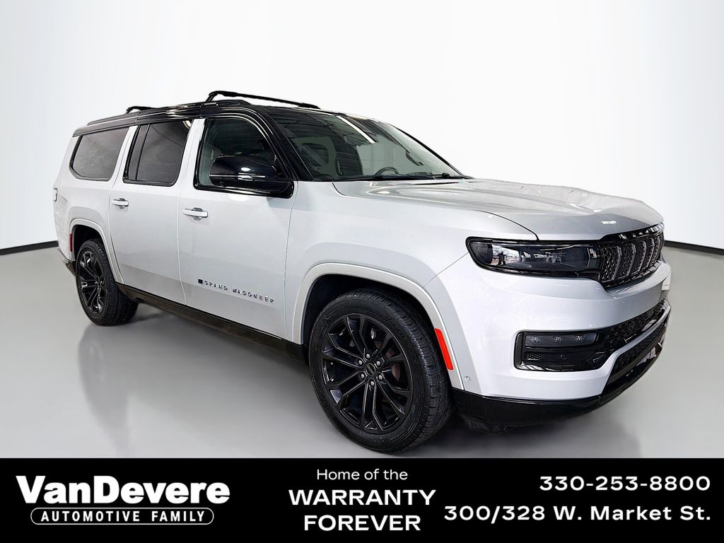 Silver Zynith 2024 Jeep Grand Wagoneer L Obsidian 4WD SUV / Crossover Four-Wheel Drive 8-Speed Automatic