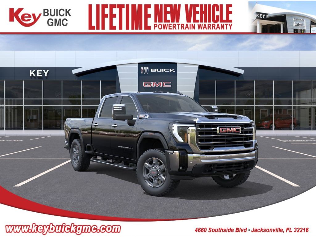 Onyx Black 2026 GMC Sierra 2500HD Pickup Truck Four-Wheel Drive Automatic