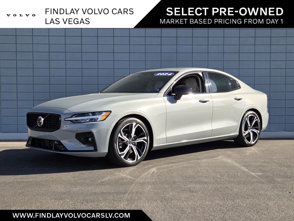 Vapour Gray Metallic 2024 Volvo S60 Sedan All-Wheel Drive Automatic