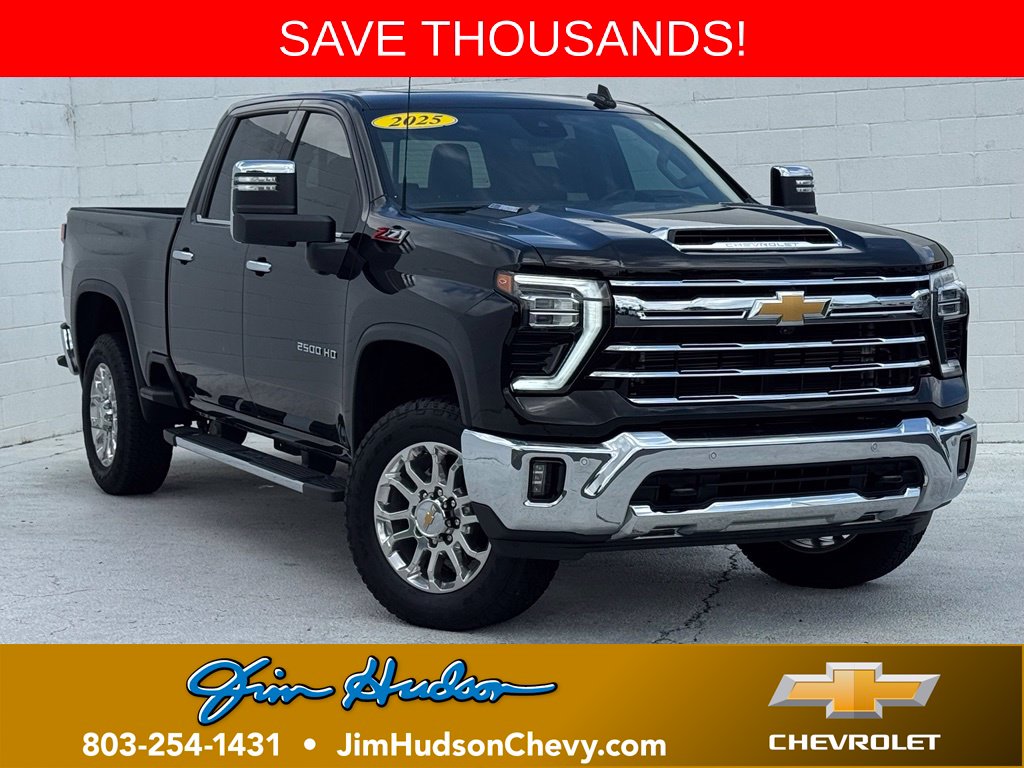 2025 Chevrolet Silverado 2500HD LTZ Black - Jim Hudson Acura - Image 1